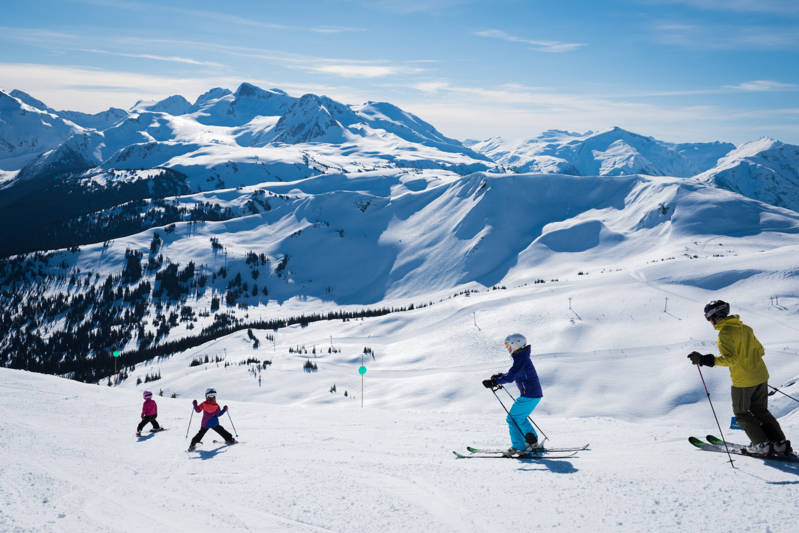 Family fun in the sun Whistler Alpine Skiing